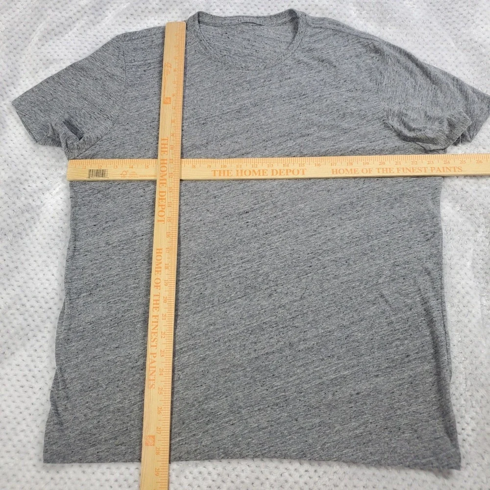Marine Layer Crewneck T-Shirt Mens L / XL Grey Heathered Short Sleeve Casual USA - Picture 7 of 8